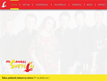 Tablet Screenshot of ansambelsvetlin.com
